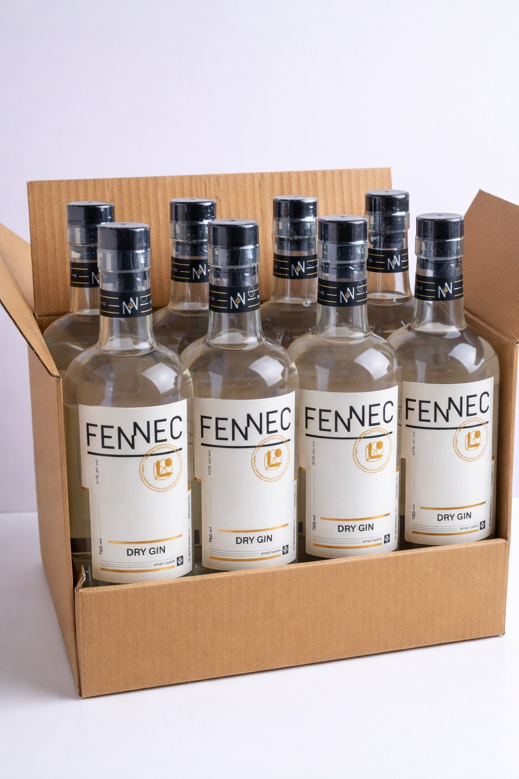 Pack Anfitrión · 6 botellas Gin Fennec